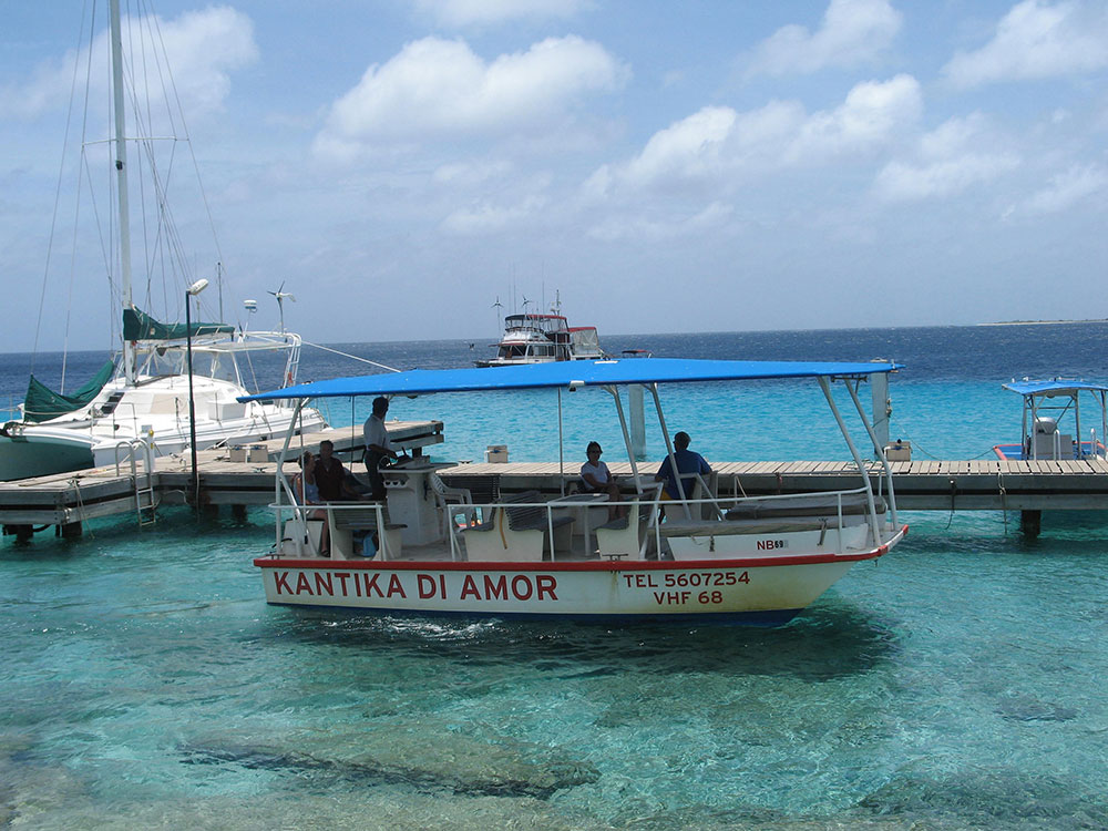 water taxi to Klein Bonaire