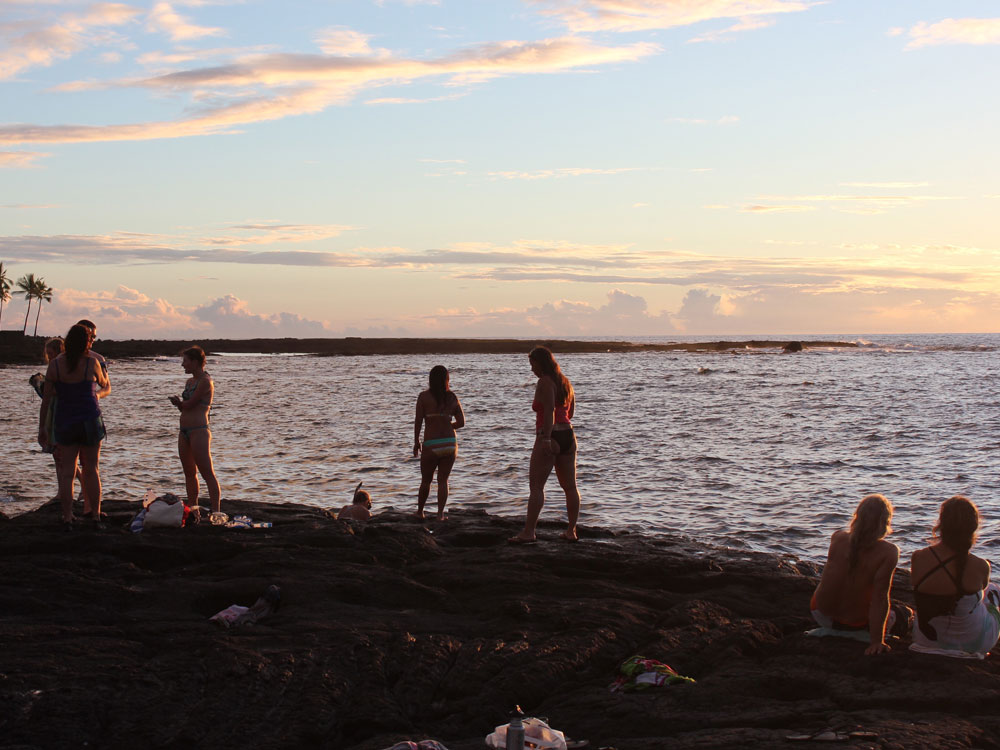 Beach Sunset Hawaii
